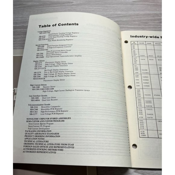 Exar Product Guide Applications and Function Generator Data Books Vintage 1970s - Picture 5 of 12